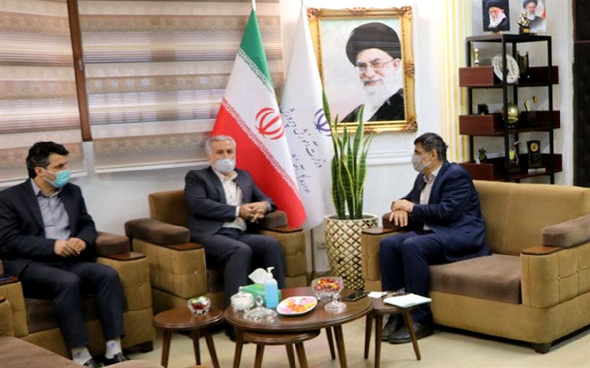 دیدار سرپرست کانون پرورش فکری کودکان و نوجوانان گیلان با مدیر کل آموزش و پرورش استان
