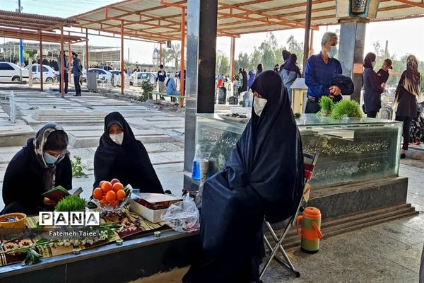زیارت اهل قبور درآخرین پنجشنبه سال در اهواز