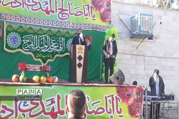 جشن نیمه شعبان در مسجد بهشتی منطقه۱۵