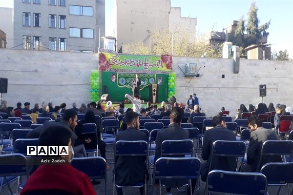 جشن نیمه شعبان در مسجد بهشتی منطقه۱۵