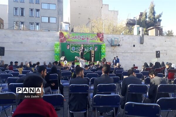 جشن نیمه شعبان در مسجد بهشتی منطقه۱۵