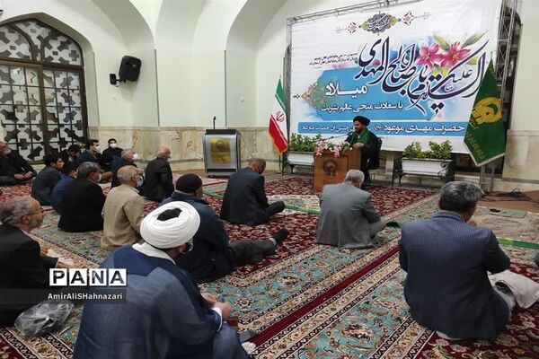 جشن میلاد حضرت مهدی (عج) در زیارتگاه شهید مدرس کاشمر