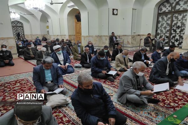 جشن میلاد حضرت مهدی (عج) در زیارتگاه شهید مدرس کاشمر