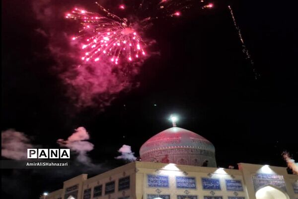 جشن میلاد حضرت مهدی (عج) در زیارتگاه شهید مدرس کاشمر