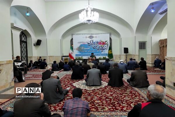 جشن میلاد حضرت مهدی (عج) در زیارتگاه شهید مدرس کاشمر