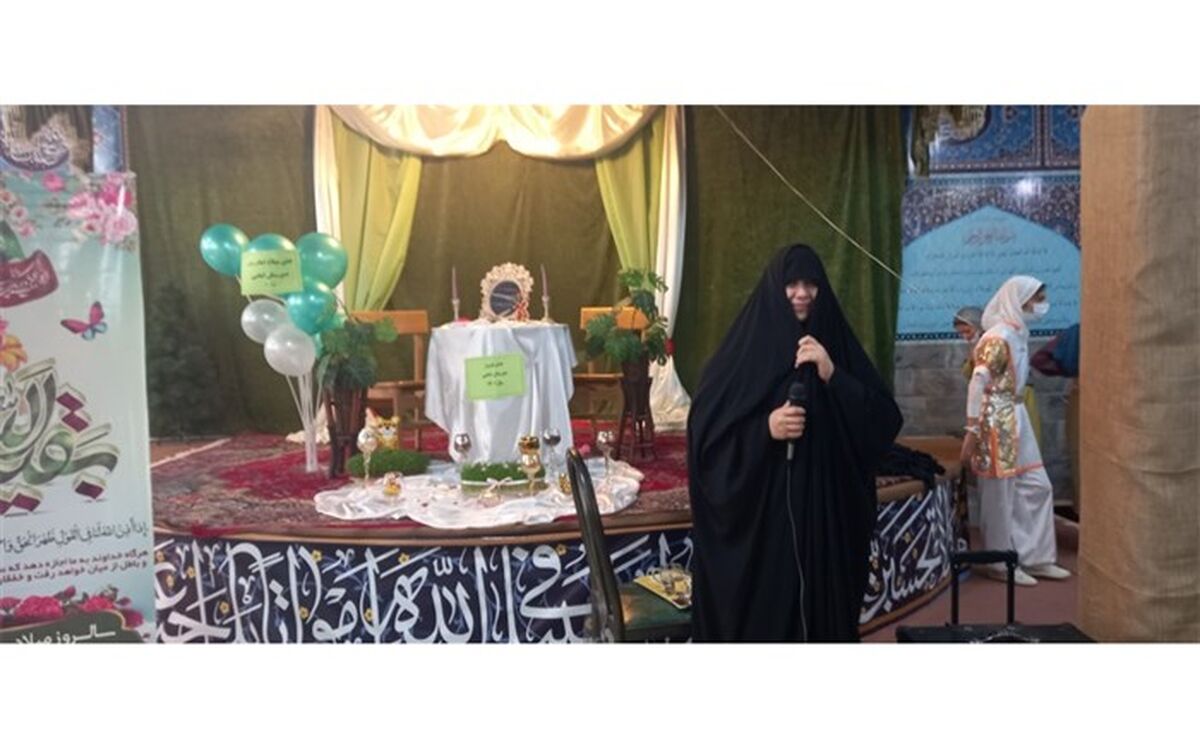 جشن میلاد امام زمان(عج) در دبیرستان امامی قم