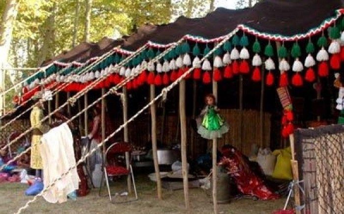 220  سیاه‌چادر عشایری برای استقبال از مسافران نوروزی برپا شد