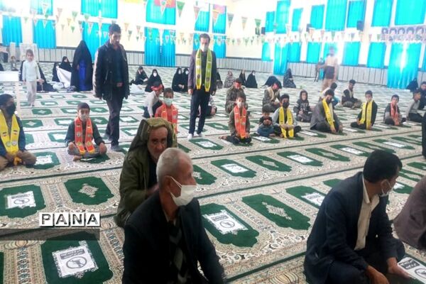 حضو  پیشتازان شهرستان‌های کهگیلویه و بویراحمد در راهپیمایی  مهدی یاوران