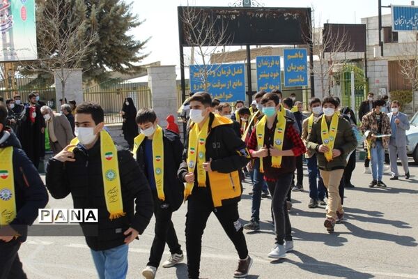 برگزاری پیاده‌روی «مهدی یاوران» زنجان
