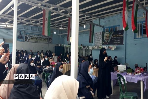 مراسم جشن نیمه شعبان در دبیرستان دخترانه شاهد فردوس اندیمشک