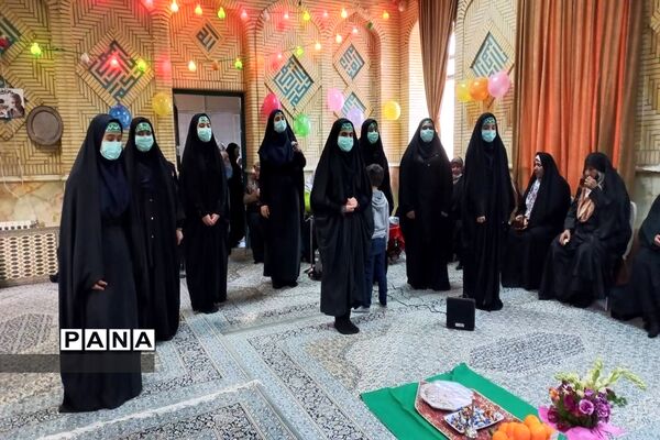 اجرای سرود انصاری‌ها به‌مناسبت میلاد حضرت مهدی (عج) در البرز