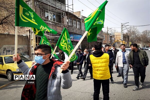 همایش پیاده‌روی مهدی یاوران در ارومیه