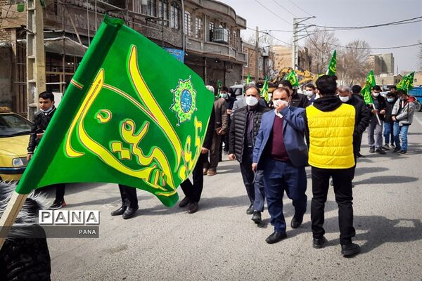 همایش پیاده‌روی مهدی یاوران در ارومیه