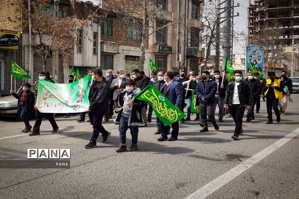 همایش پیاده‌روی مهدی یاوران در ارومیه