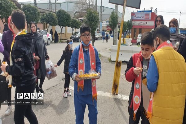 تجمع دانش‌آموزی مهدی یاوران در محمودآباد