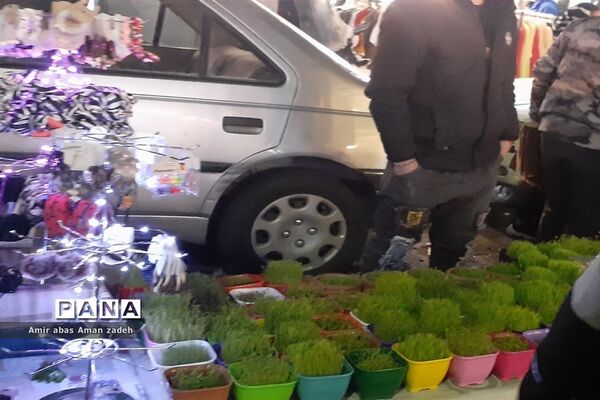 شلوغی بازار افسریه 2 روز مانده به عید نوروز