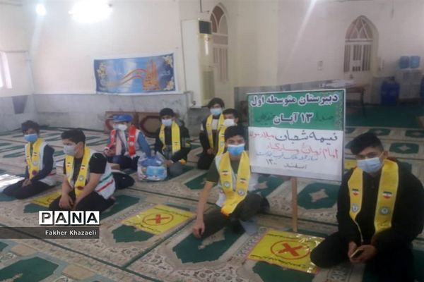 حضور مهدی یاوران در نمازجمعه هندیجان