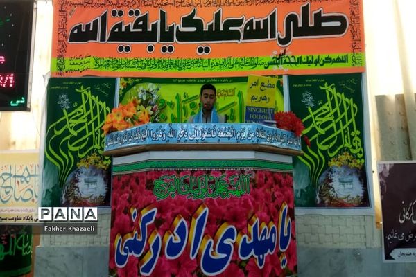 حضور مهدی یاوران در نمازجمعه هندیجان