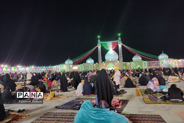 جشن نیمه شعبان و پیاده‌روی زائران به مسجد جمکران-4