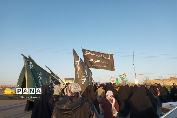 جشن نیمه شعبان و پیاده‌روی زائران به مسجد جمکران-4