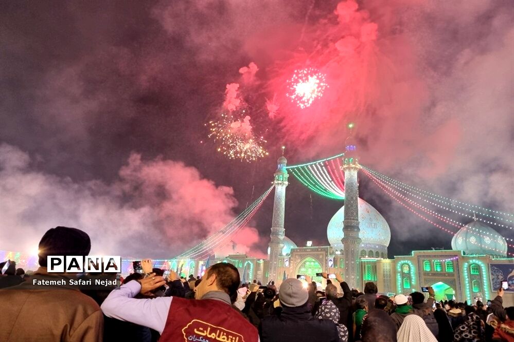جشن نیمه شعبان و پیاده‌روی زائران به مسجد جمکران-4