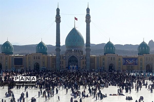 جشن نیمه شعبان و پیاده‌روی زائران به مسجد جمکران-4