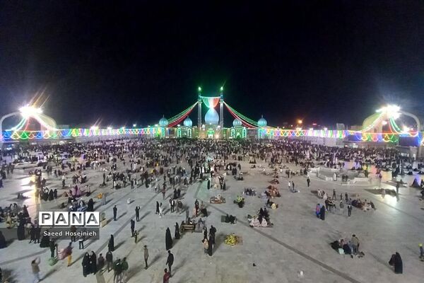 جشن نیمه شعبان و پیاده‌روی زائران به مسجد جمکران-4