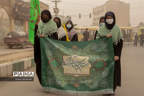 تجمع دانش‌آموزی مهدی یاوران در زاهدان