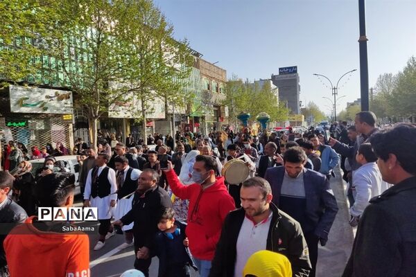 مراسم ویژه استقبال از بهار در کاشمر