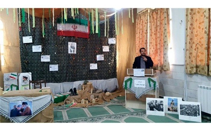 برگزاری مراسم «پروانه‌های بهشتی» در دبیرستان شهید نواب صفوی قم