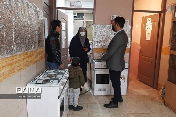 برپایی ستاد اسکان نوروزی در آموزش و پرورش رودهن