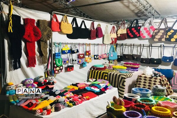 برپایی غرفه‌های فروش صنایع دستی در ساری