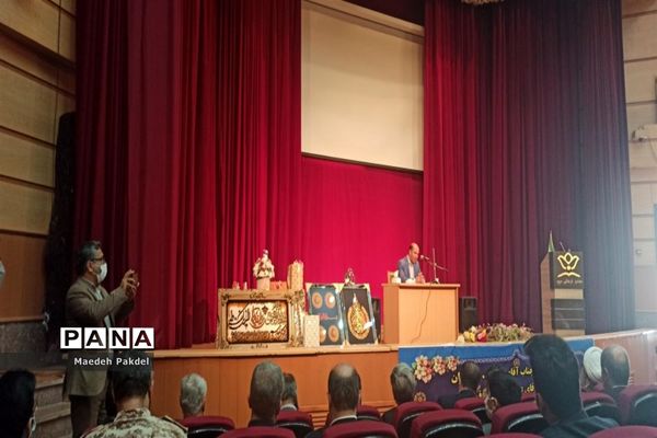 آیین تکریم و معارفه مدیر آموزش و پرورش ناحیه یک قم