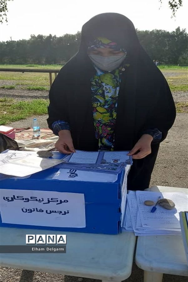 برپایی نمایشگاه تولیدات زنان سرپرست خانواده در شوشتر