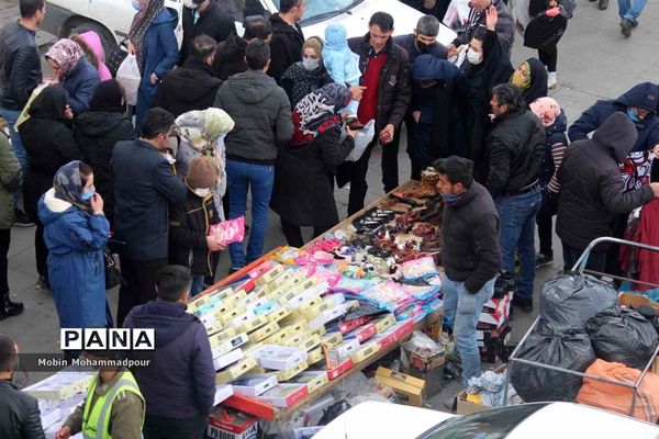 تب و تاب خرید مردم تبریز در آخرین ساعات قرن