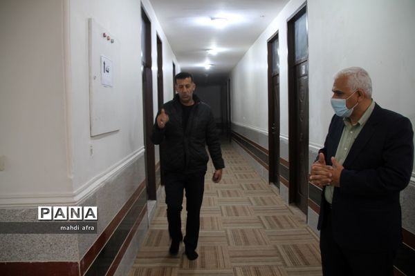 بازدید از ستاد و محل اسکان مسافران نوروزی شهرستان بهبهان