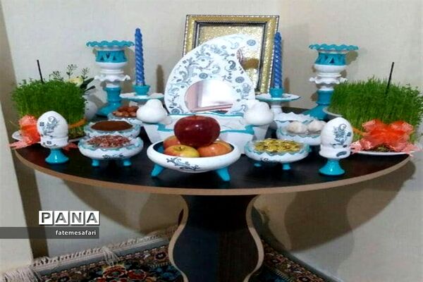 سفره‌های هفت‌سین با فرارسیدن بهار در فیروزکوه