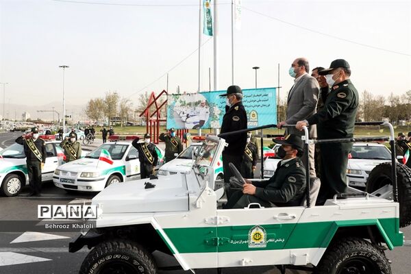 رزمایش نوروزی اقتدار پلیس تهران