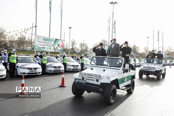 رزمایش نوروزی اقتدار پلیس تهران