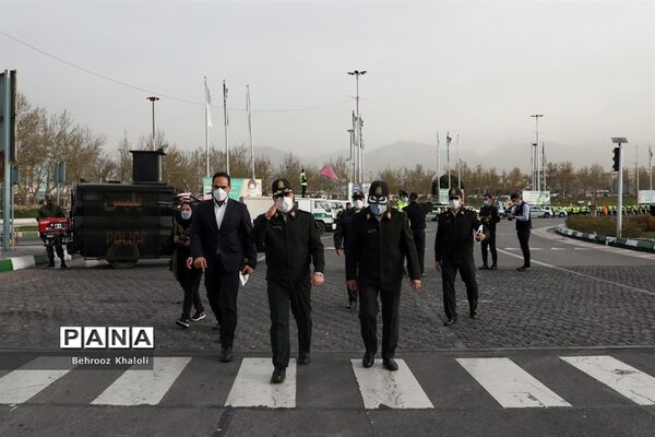 رزمایش نوروزی اقتدار پلیس تهران