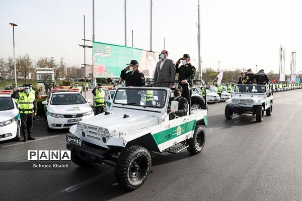 رزمایش نوروزی اقتدار پلیس تهران