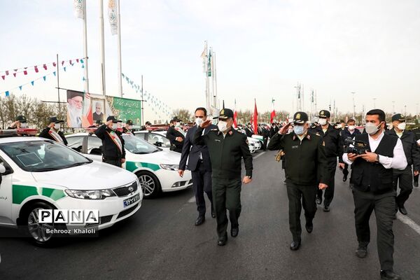 رزمایش نوروزی اقتدار پلیس تهران