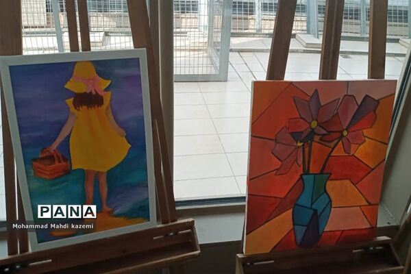 نمایشگاه آثار هنری هنرمندان سندرم‌دان