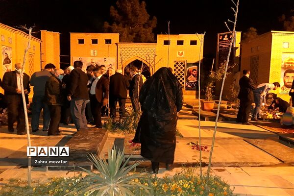 نوروز در گلستان شهدای  پاکدشت