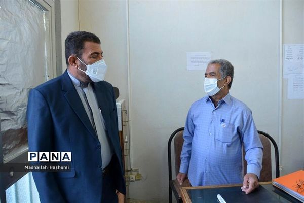 دیدار نوروزی مدیرکل آموزش و پرورش استان بوشهر با همکاران اداره‌کل