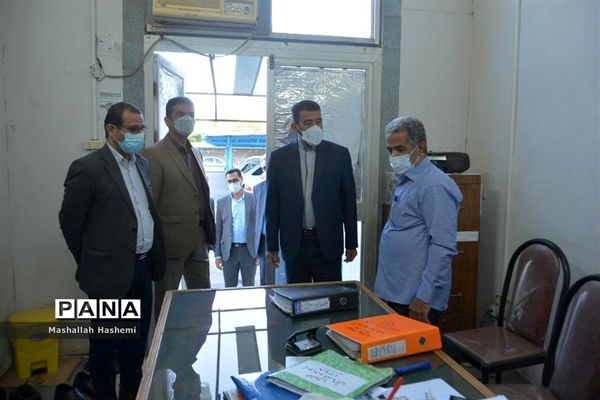 دیدار نوروزی مدیرکل آموزش و پرورش استان بوشهر با همکاران اداره‌کل
