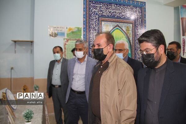 بازدید فرماندار و دادستان بهبهان از ستاد اسکان نوروزی این شهرستان