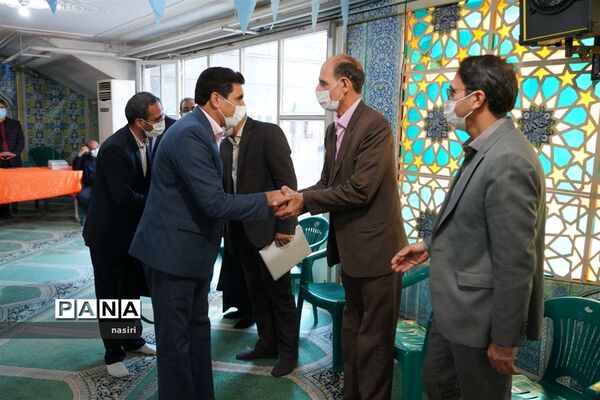 دیدار نوروزی مدیرکل آموزش و پرورش و شورای معاونین با همکاران اداره کل، نواحی و مناطق