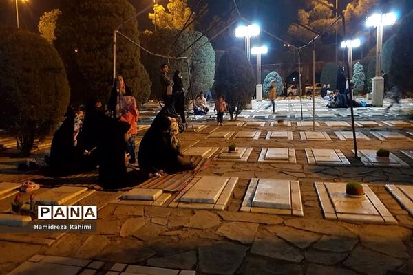 ویژه برنامه هفت‌سین شهدایی در گلزار شهدای بهشت زهرا تهران