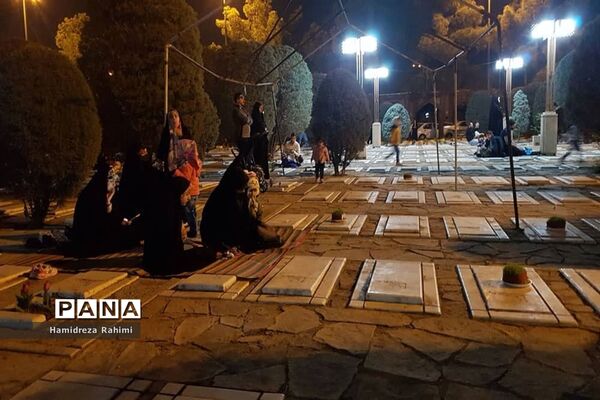 ویژه برنامه هفت‌سین شهدایی در گلزار شهدای بهشت زهرا تهران